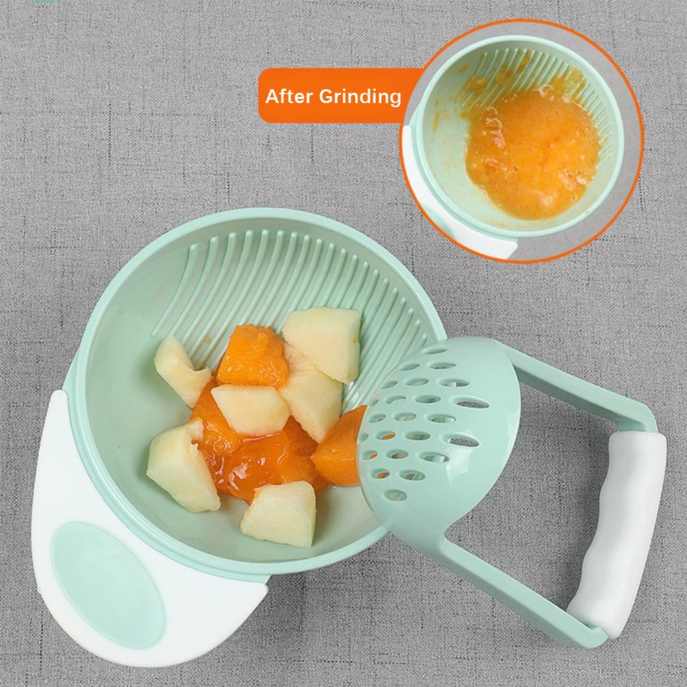 Baby Router Grinding Baby supplementary food grinding bowl baby manual grinder children's ...