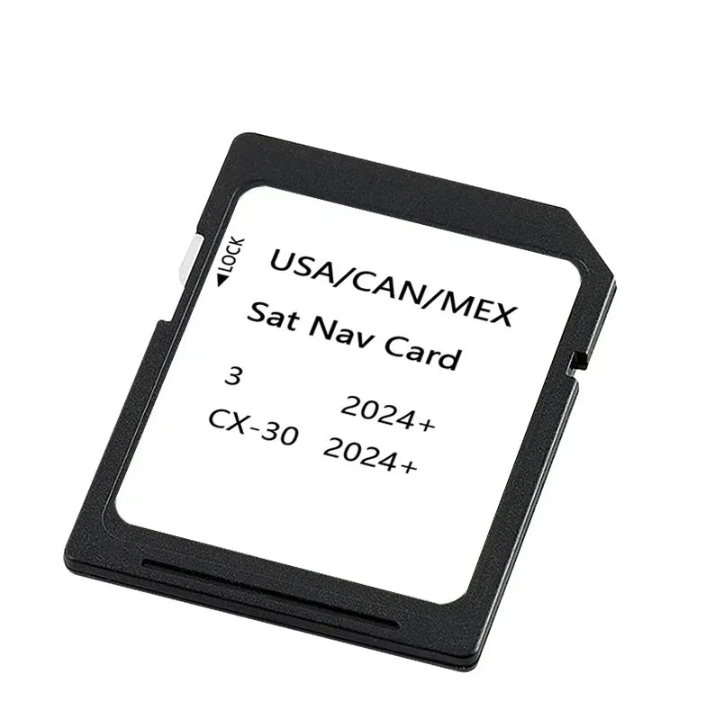 Mazda 3 CX-30 2024 SD Card Maps &ndash; US Canada Mexico Coverage