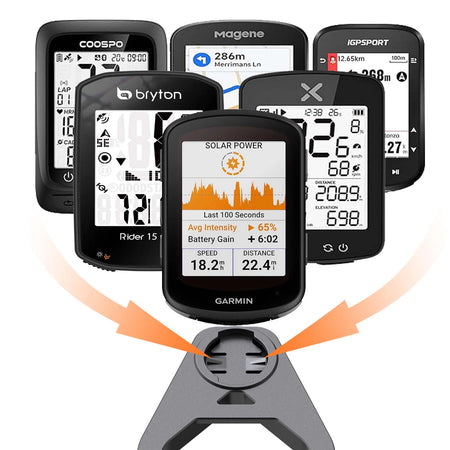 Bicycle Computer Mount Extension Bracket &ndash; Versatile Gopro Connection Interface