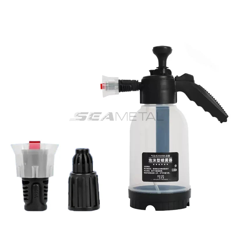Seametal Car Wash Foam Sprayer 2L - Pneumatic Foam Cannon colorless 1set / CHINA
