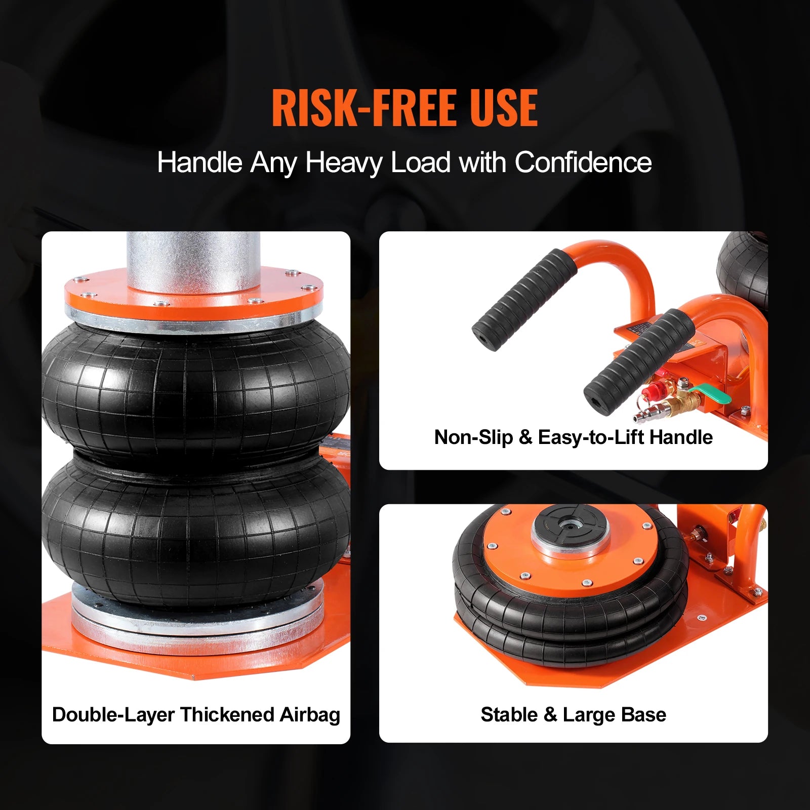 SucceBuy 3T Air Jack &ndash; Heightened Column Pneumatic Lifter