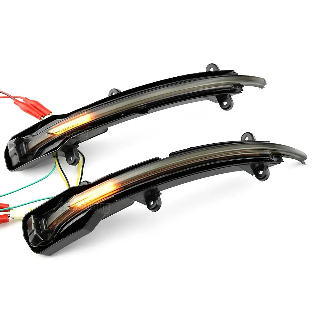 Dynamic LED Turn Signal Lights for Audi Q5 SQ5 Q7 SQ7 Side Mirrors by InterCyprus Trading Ltd