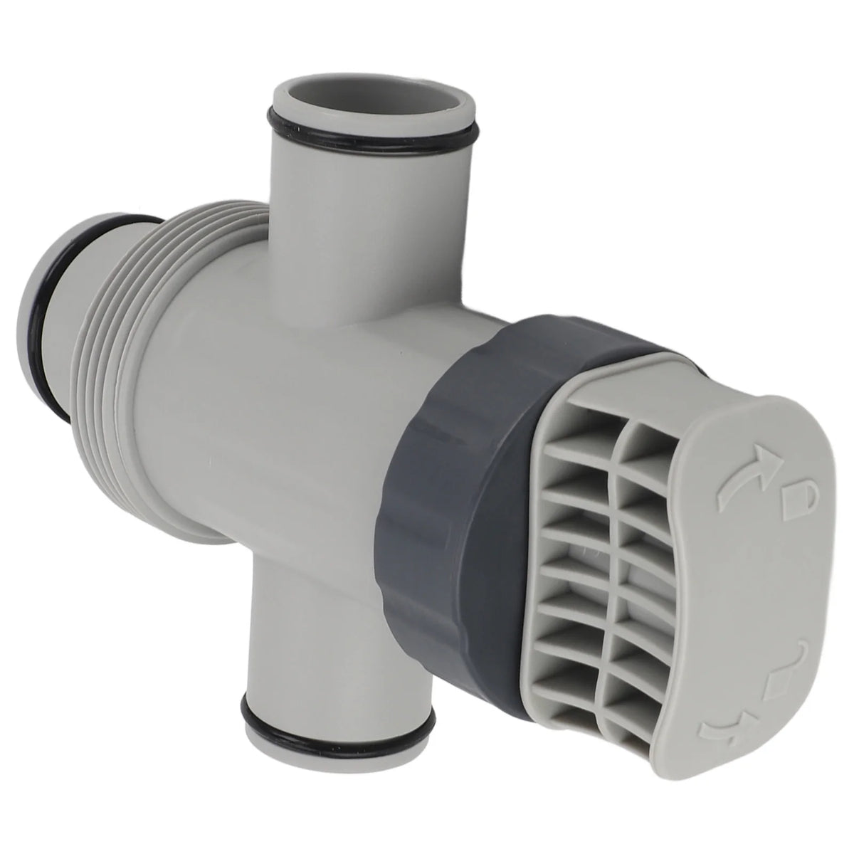Dual Split Hose Plunger Valve for Intex 11872 &ndash; Easy Fit