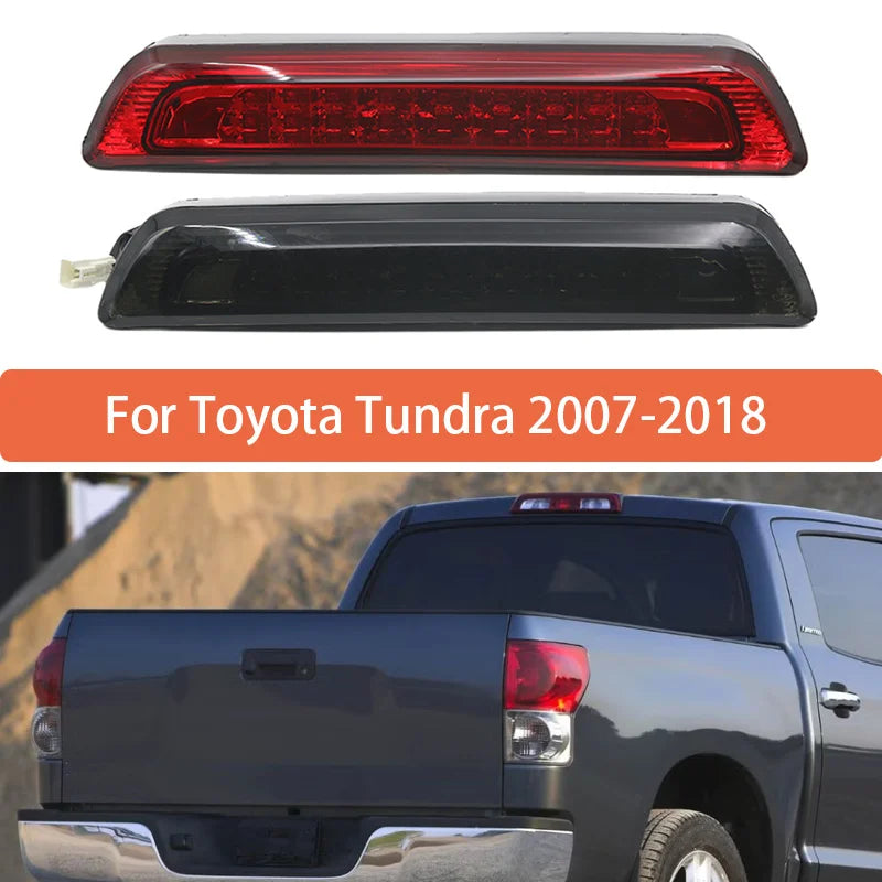 High Mounted Brake Light Red for Toyota Tundra 2007-2018