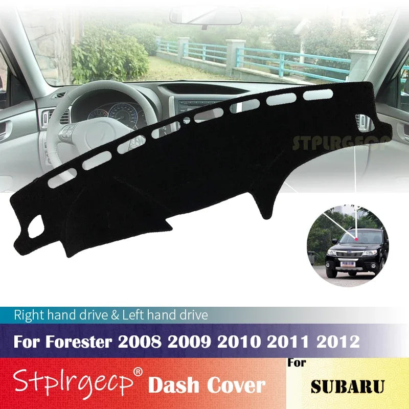 Liukumaton kojelaudan suojus polyesteristä Subaru Forester 2008-2012