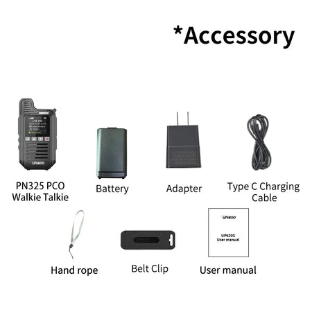 Unikoo PN325 Walkie Talkie &ndash; Unlimited Distance Global Communication