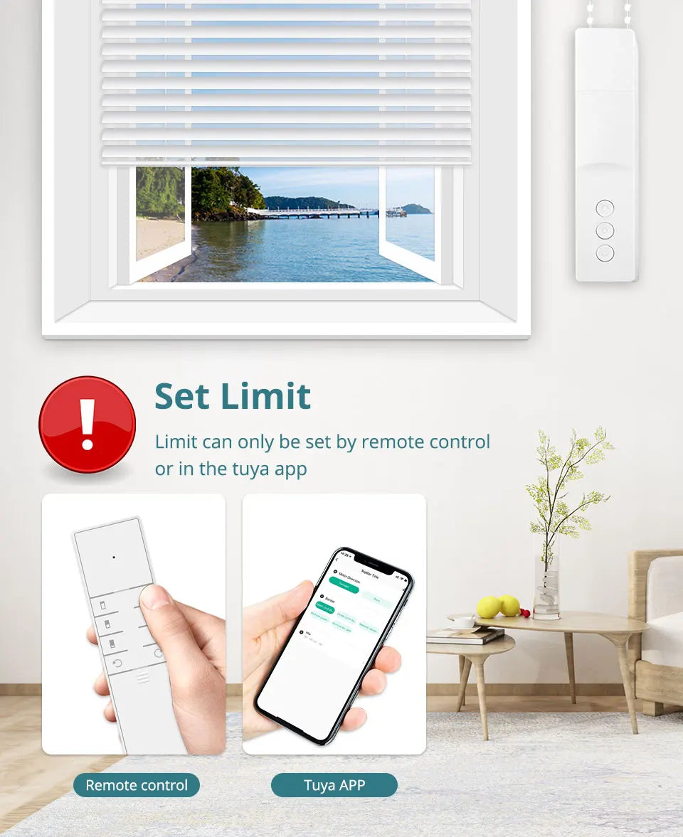 Zemismart Smart Roller Shade Driver with Zigbee and Voice Control