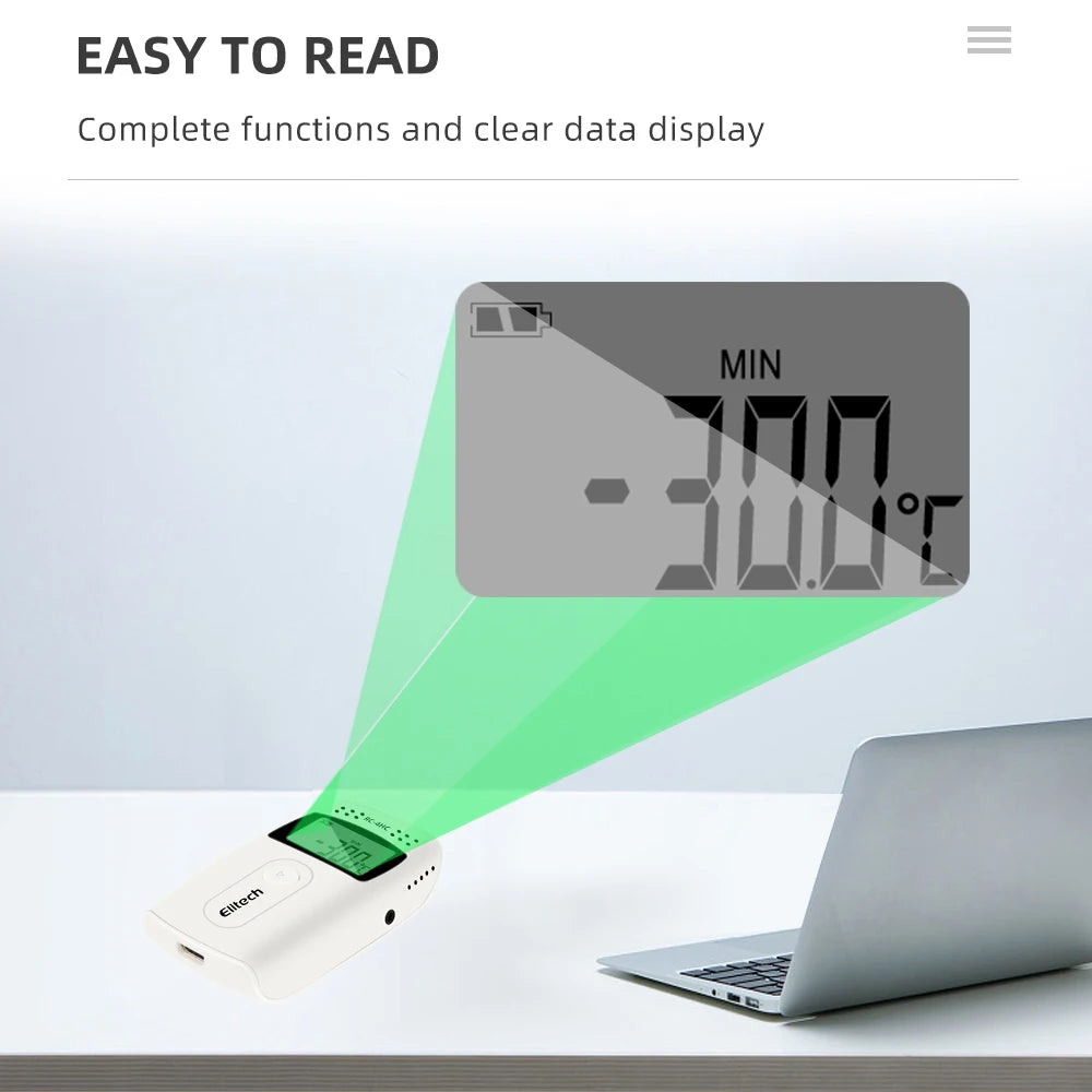 RC-4 Mini Temperature Data Logger &ndash; 16000 Points Capacity