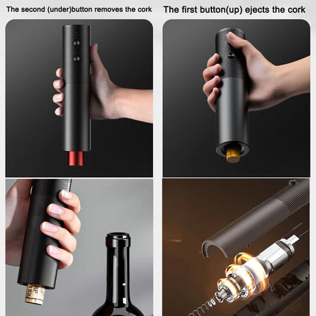 Electric Wine Bottle Opener KP01 &ndash; Auto Corkscrew Easy