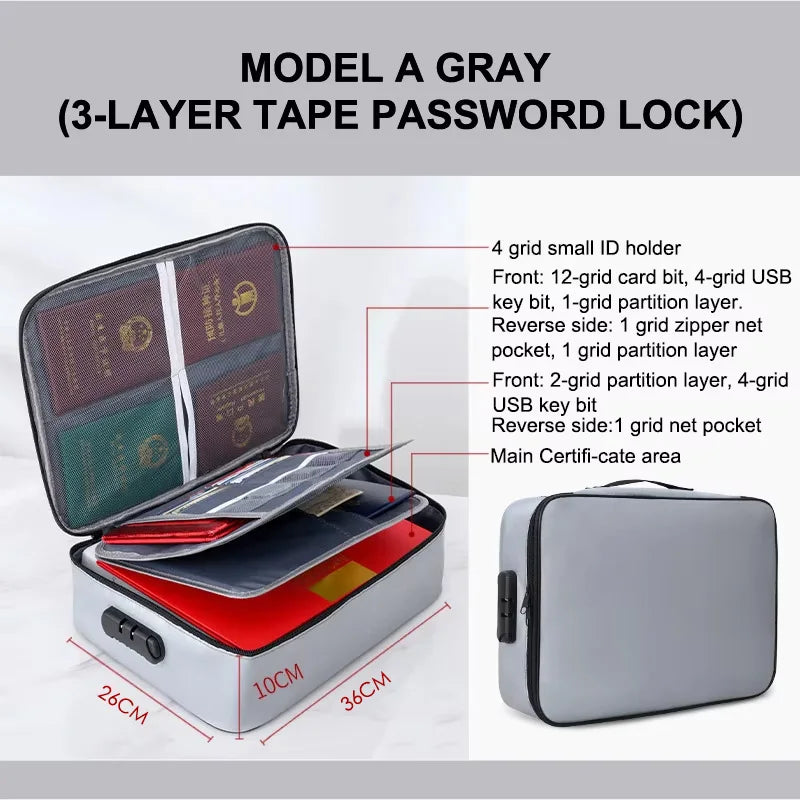 Fireproof Storage Bag 5BX0017 &ndash; Fire And Water Resistant