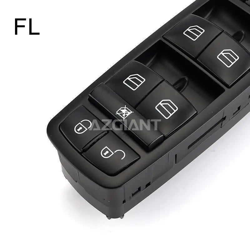 Plastic Front Left Power Window Glass Lifter Button for Mercedes-Benz A-Class W169