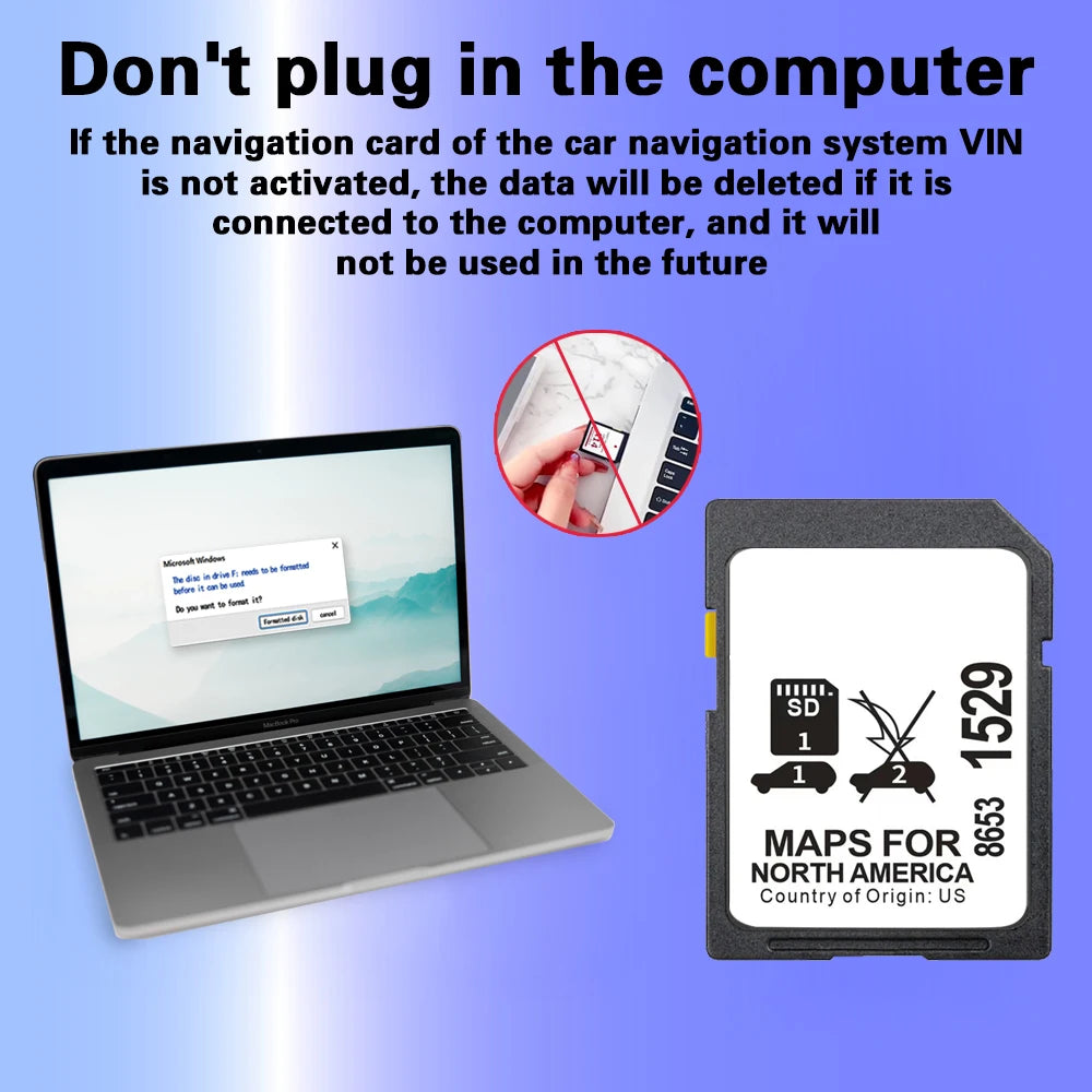 GM 8653-1529 North America Maps SD Card - 2023 Update