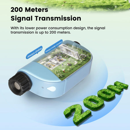 GIRIER WiFi Smart Water Timer - Programmable Sprinkler Controller for Efficient Garden Irrigation