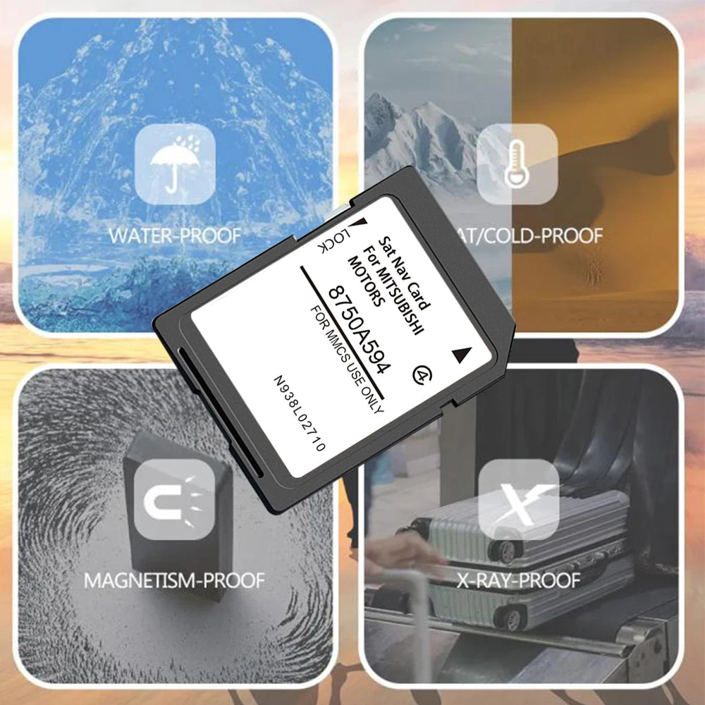 8750A594 Navigation SD GPS Card Europe UK Map &ndash; Free Ship