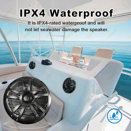 6.5 Inch 120W Marine Speaker - Waterproof Weatherproof