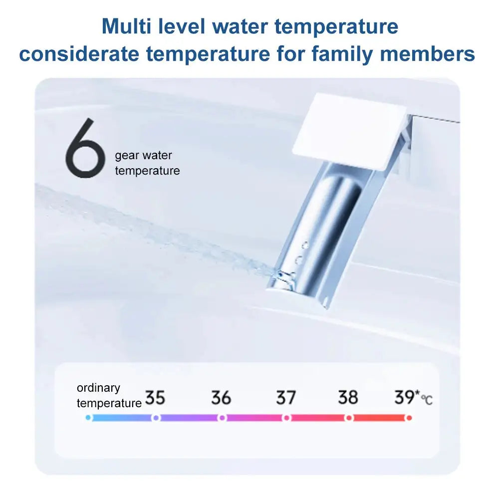 Smartmi Smart Heated Bidet Toilet Seat &ndash; Remote Warm Air