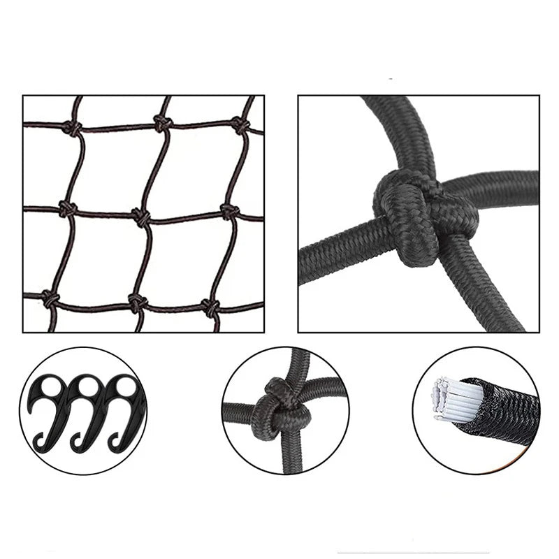 120x90CM Car Trunk Net &ndash; Ultra Durable Elastic Cargo Net