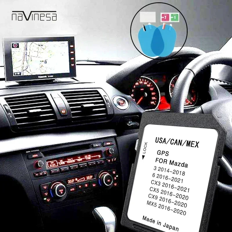 SD Card Navi Kit Mazda 3 6 CX3 5 9 MX5 - 16GB Sat Nav CHINA