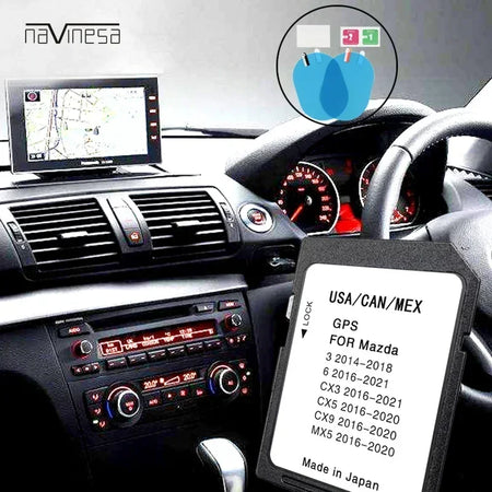 SD Card Navi Kit Mazda 3 6 CX3 5 9 MX5 - 16GB Sat Nav CHINA