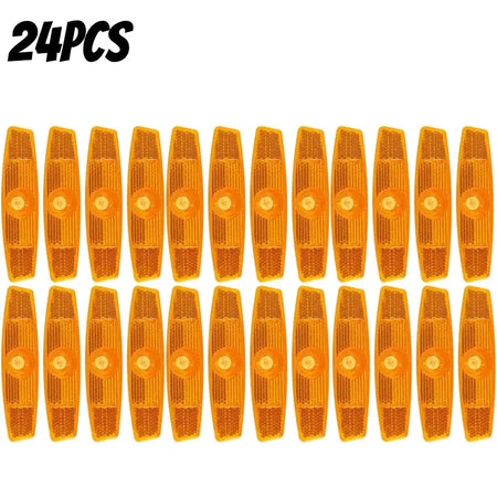 Fish Shaped Safety Spoke Reflectors For Bicycle Rim Light 24PCS 1