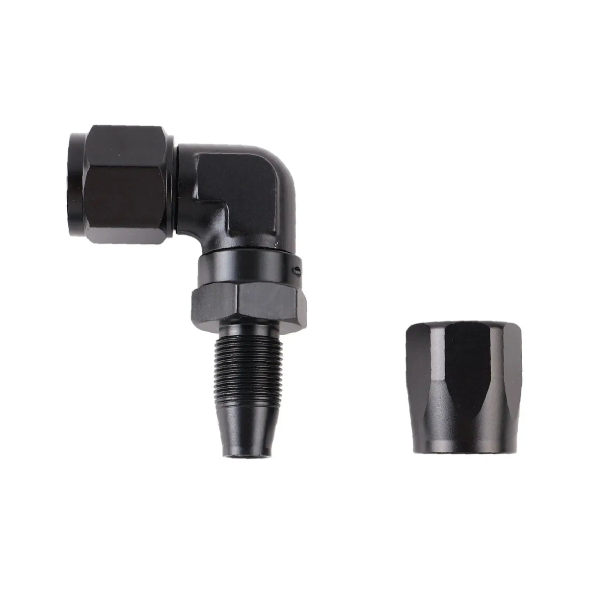 PIKBUK Aluminum AN4 6 8 10 12 Forged Type Swivel Hose End Fitting Adapter Oil Cooler Fuel Line Straight 45 90 Degree by InterCyprus Trading Ltd