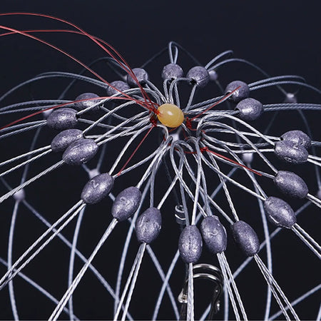 Durable Automatic Crab Trap - Steel Wire Fishing Net