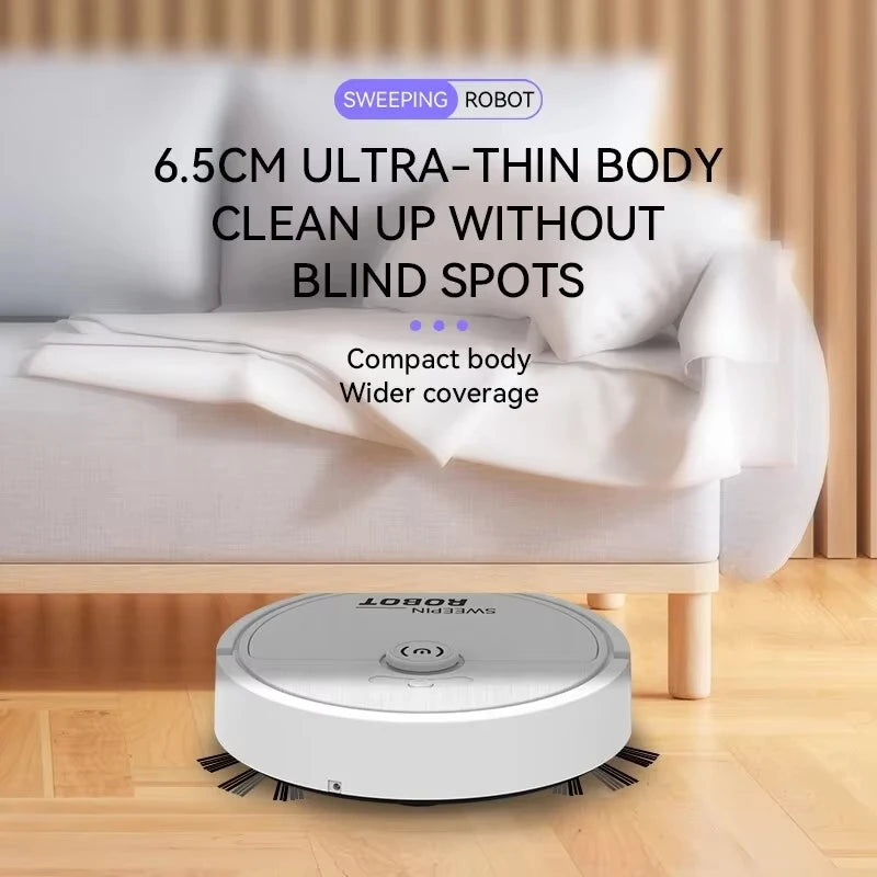 MIJIA 5-In-1 Portable Mini Robot Vacuum &ndash; USB Rechargeable