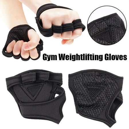 2PC Women Non-Slip Weightlifting Gloves - Durable &amp; Comfortable