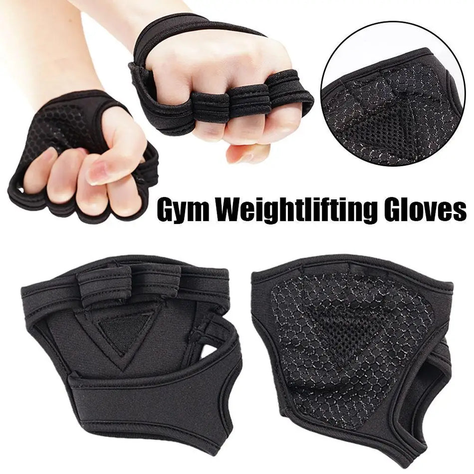 2PC Women Non-Slip Weightlifting Gloves - Durable &amp; Comfortable
