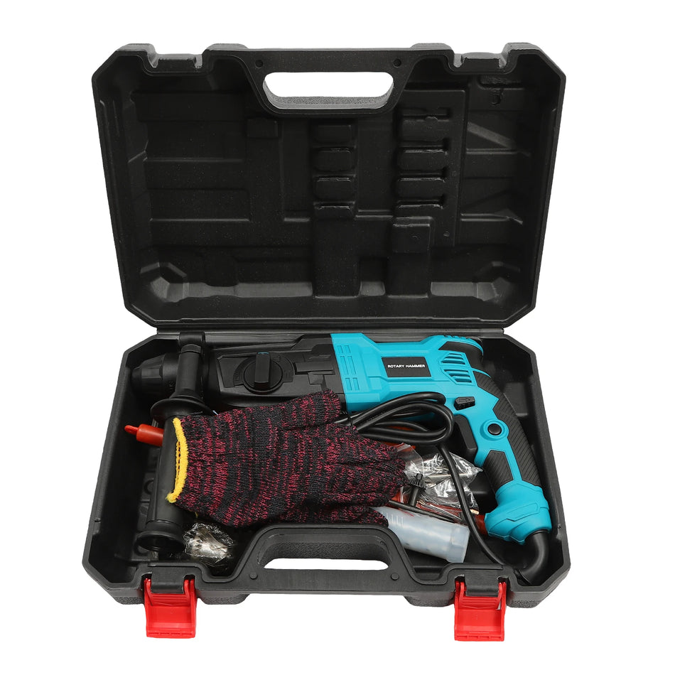 H28 800W Elektrisk Rotationshammerbor 220V Betonvæg