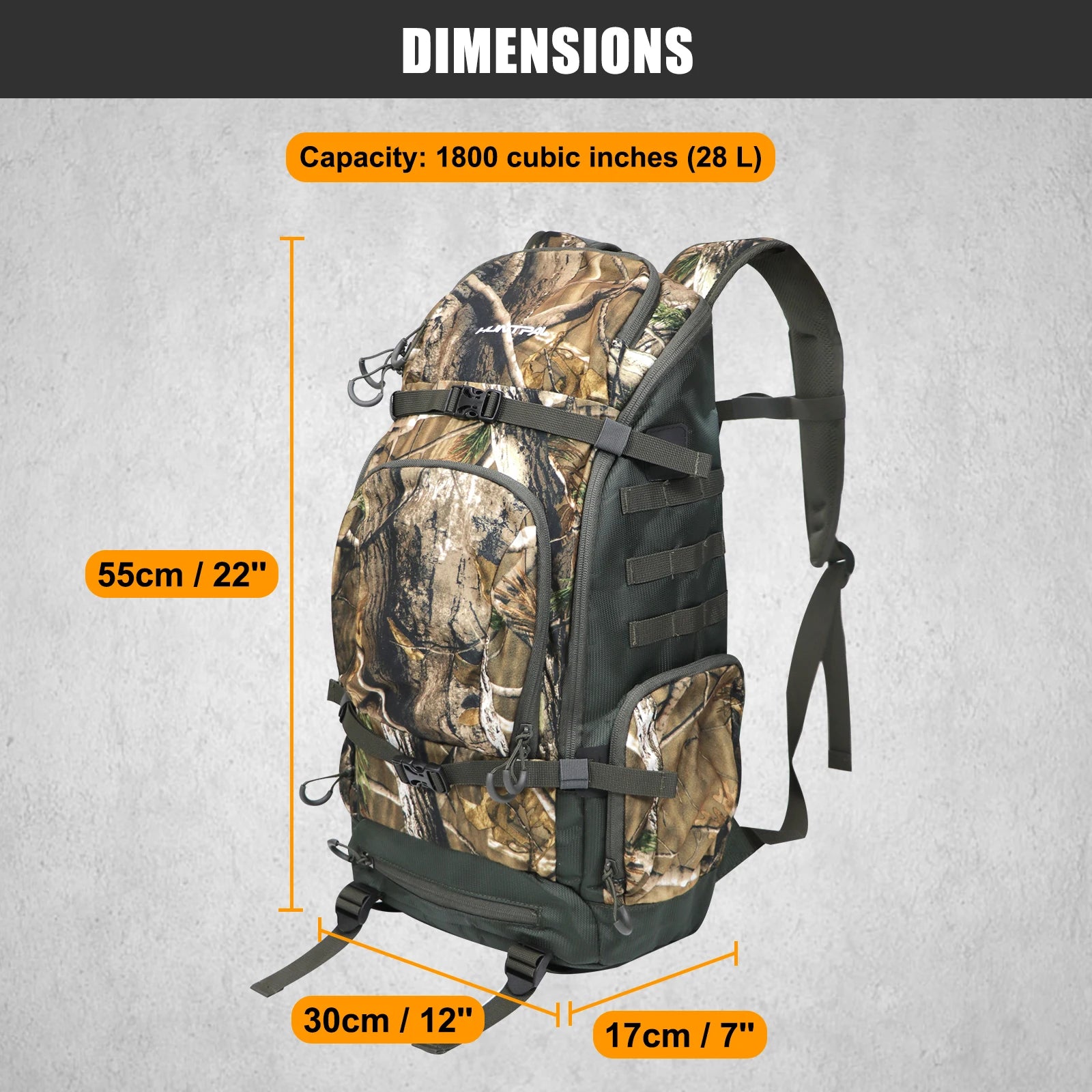 Hunting Waterproof Camo Backpack &ndash; Waterproof And Durable