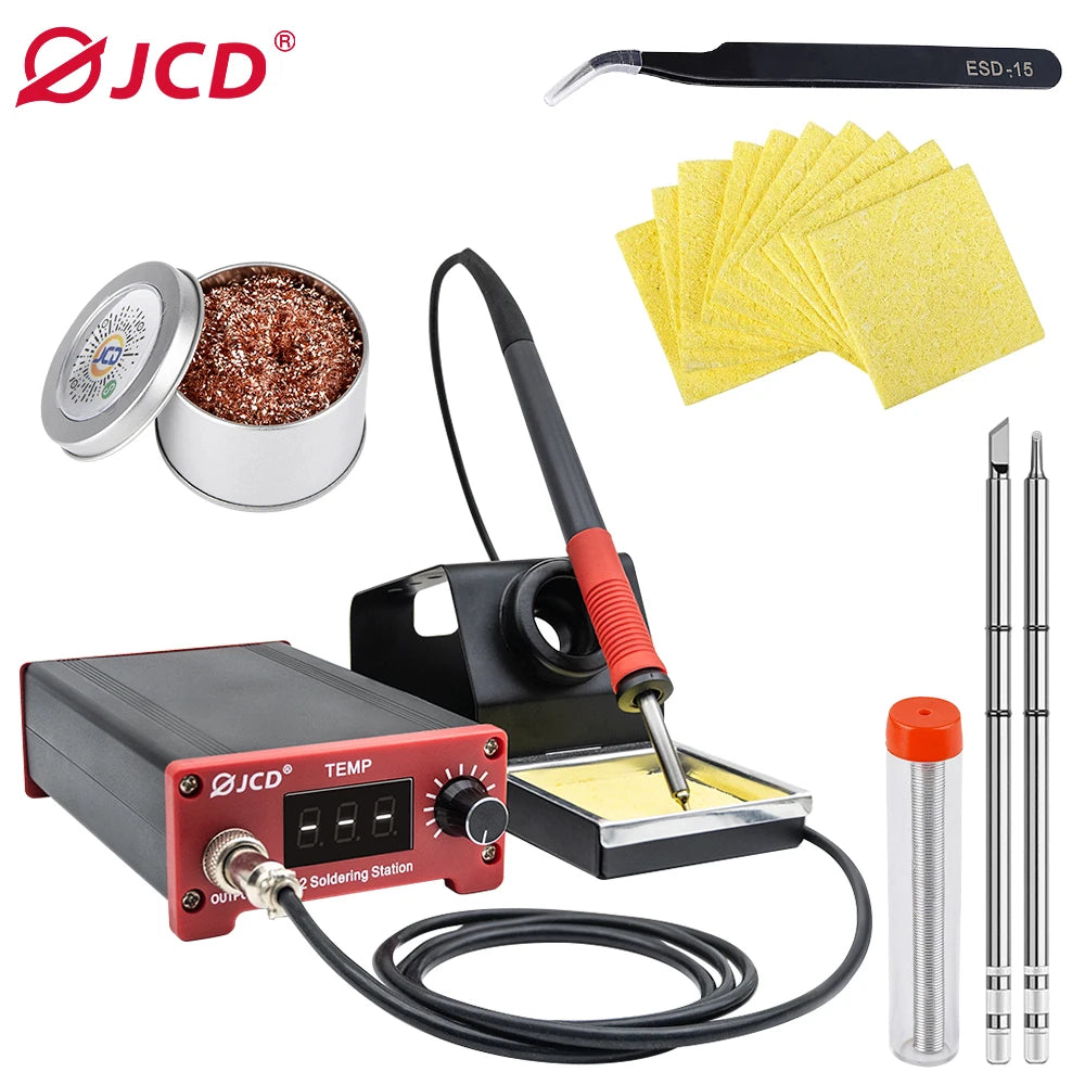 JCD T12 Soldering Station 75W &ndash; Adjustable Temp 100-480 C T12 kit2 / 110v / CHINA
