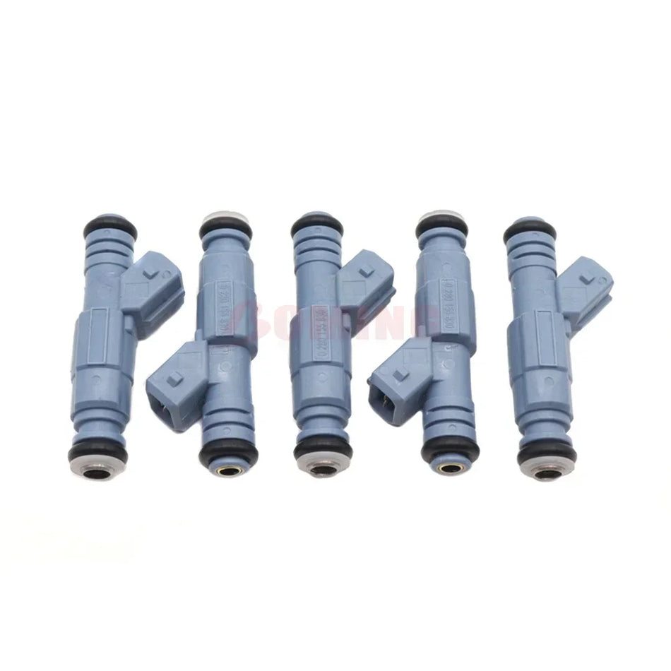 Volvo C70 V70 S60 S80 0280155830 5'li Paket Yakıt Enjeksiyonları Volvo Araçları ile Uyumlu