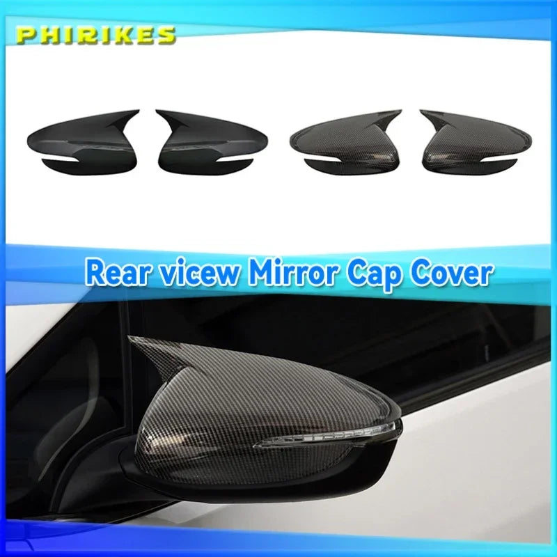 Обложка внешнего зеркала заднего вида Kia Forte K3 из углеродного волокна