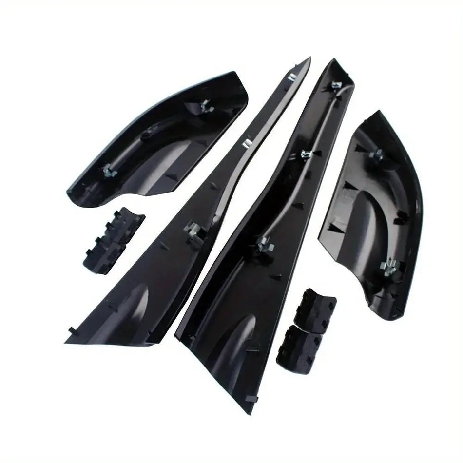 Roof Rack Rail End Caps ABS for Hyundai Tucson 2004-2008 by InterCyprus Trading Ltd