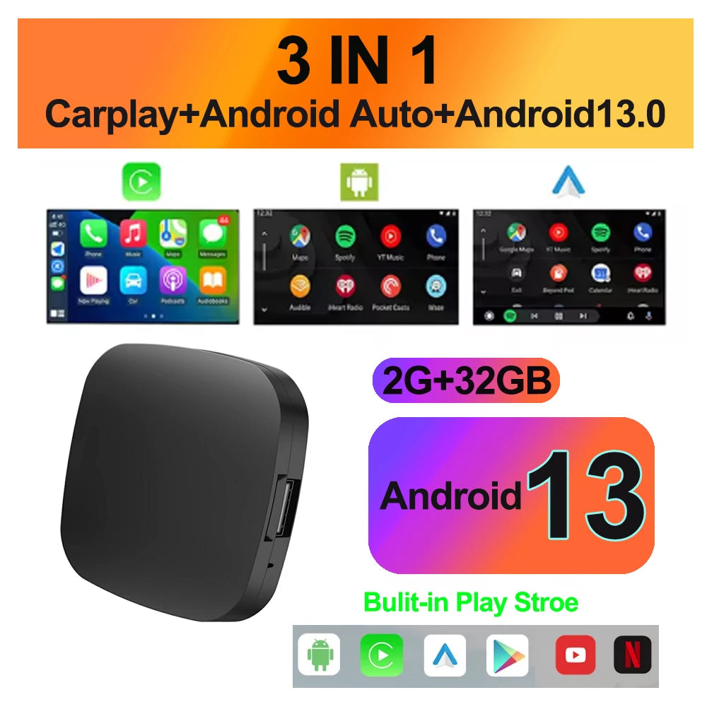 Bezdrôtový adaptér CarPlay VW CarPlay AI Box | Android Auto ...