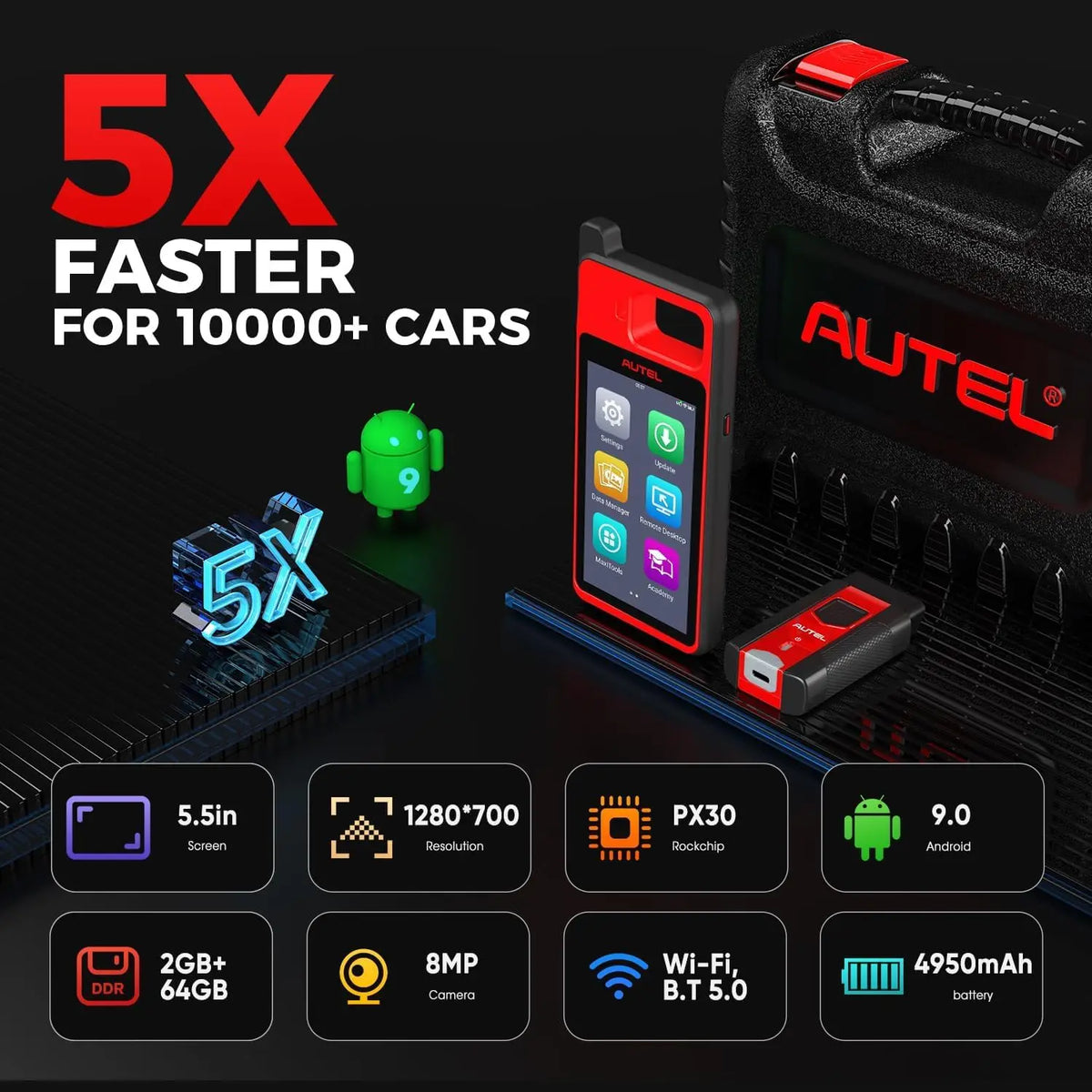 Autel MaxiIM KM100 &ndash; Universal Key Generator Kit Cloning
