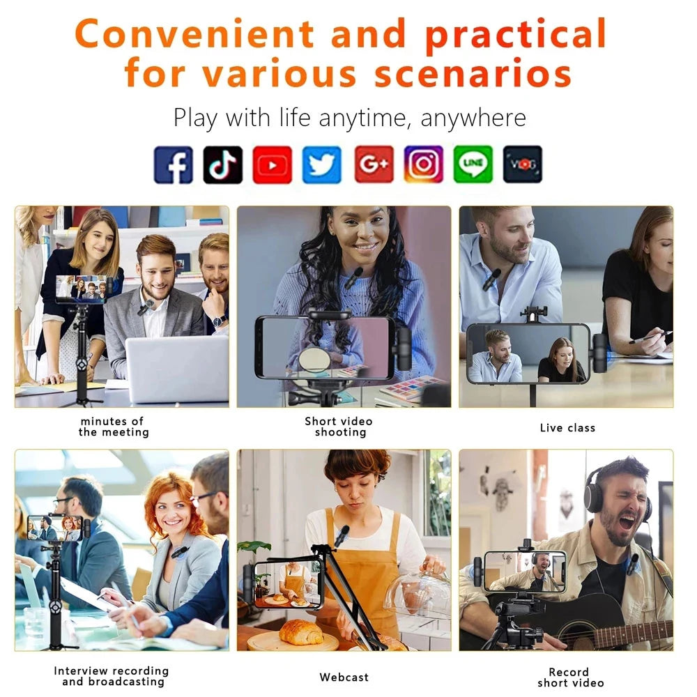 Buy Wireless Lavalier Microphone - Portable, Dynamic &amp; Omnidirectional