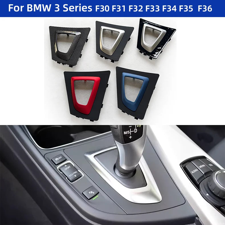 Only LHD Car Shift Lever Bezel Trim Gear Selector Switch Shifter Cover For BMW 3 4 Series F30 F31 F34 F35 F32 F36 51169234131 by InterCyprus Trading Ltd