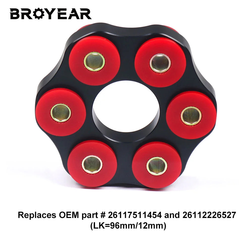 Flex Disc Drive Shaft Polyurethane For BMW E30 E36 E46 M3 12mm by InterCyprus Trading Ltd