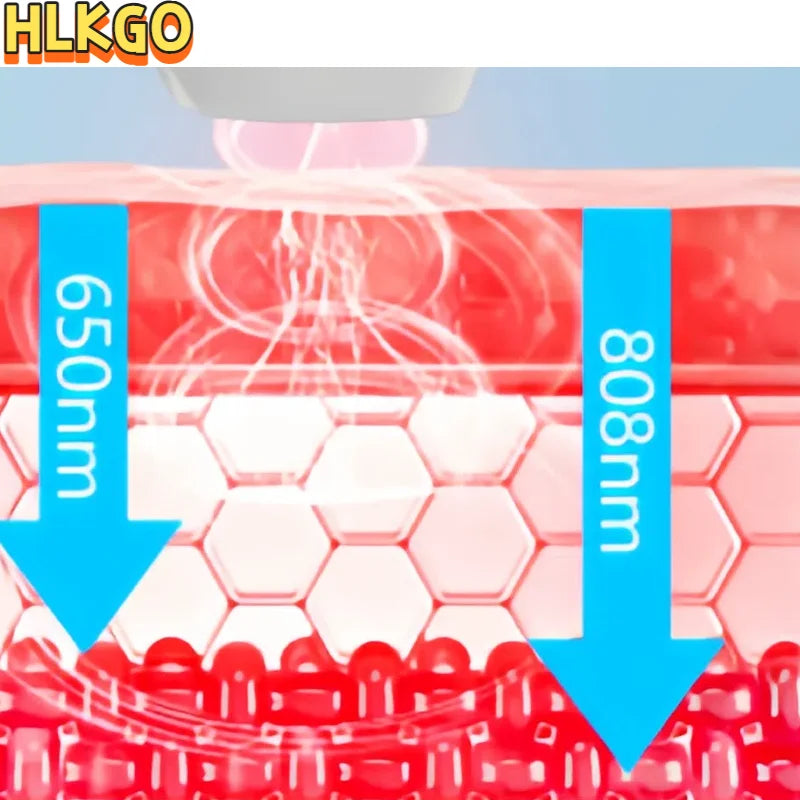 Laser Frio de Grau Médico 650nm 808nm 17 Diodos Artrite