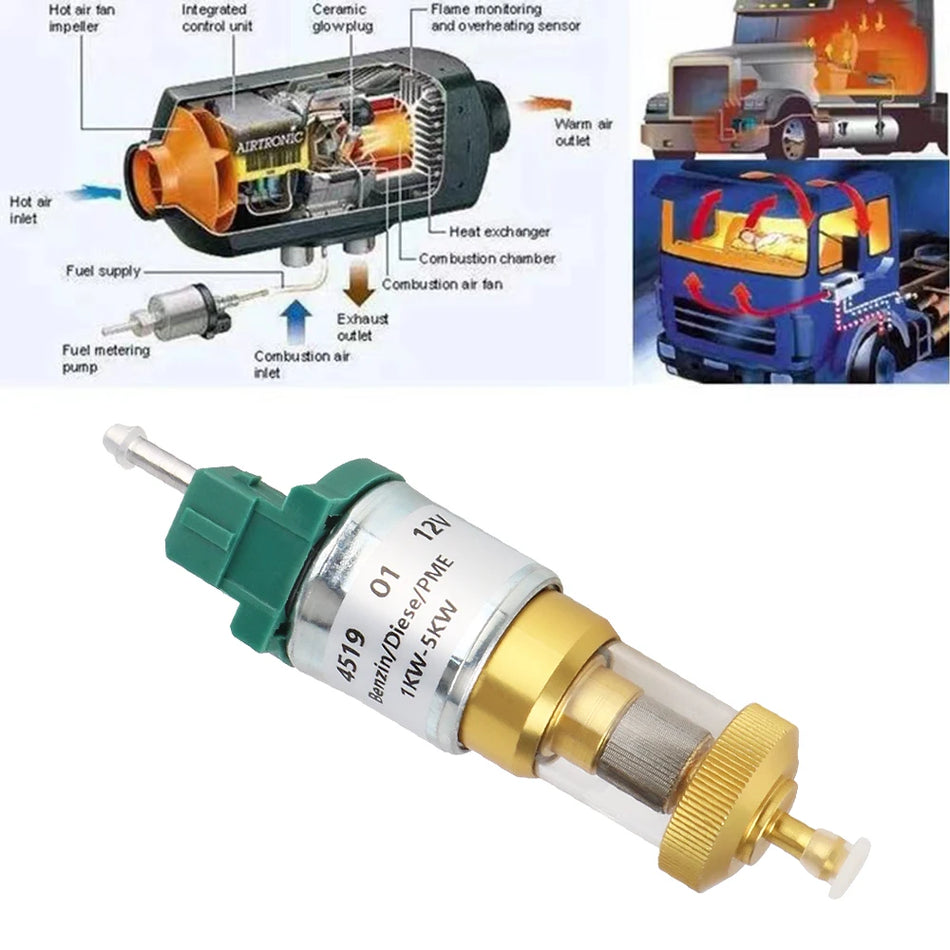 12V Grijač Automobila Pumpa Goriva, Ultra Tiha Mjerenja za Sustav Parkiranja