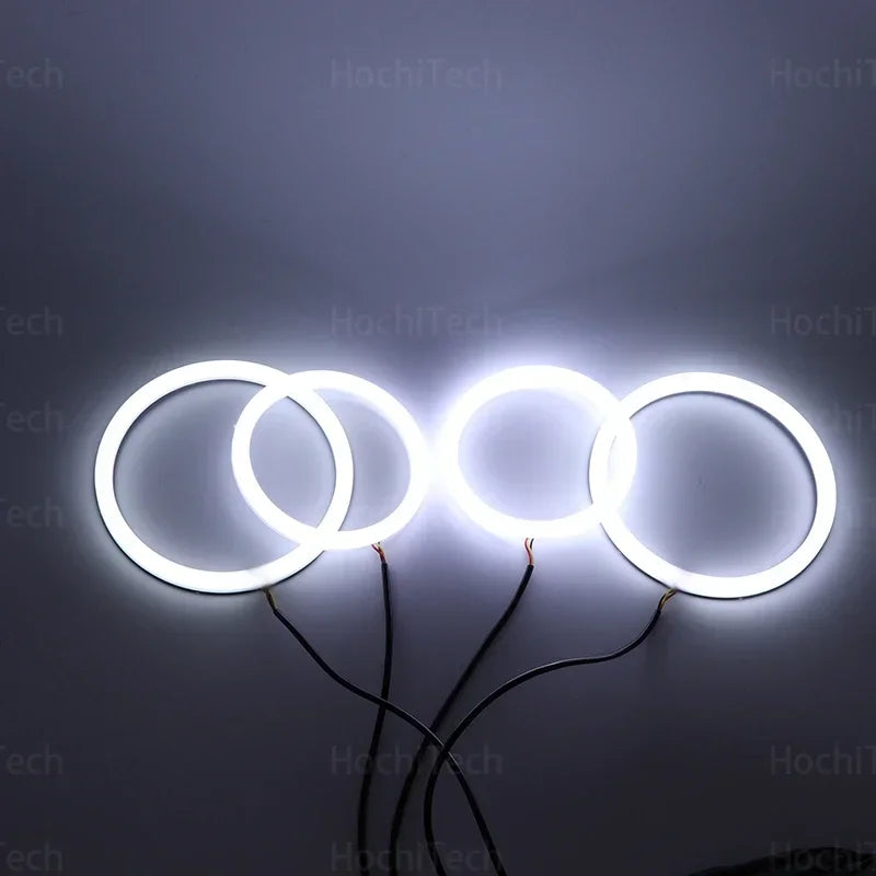 Kit de Ojos de Ángel LED Blanco para BMW E60 E61 520i 530i M5 Pre LCI