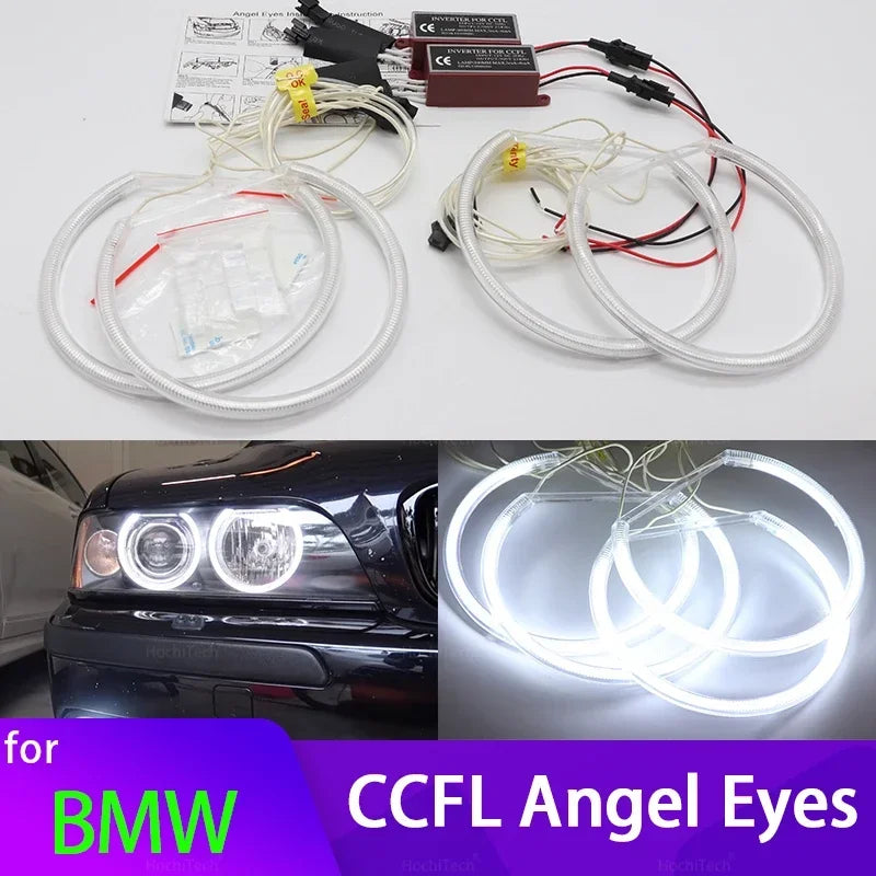 Kit de Anillos Angelicales CCFL para BMW Serie 5 E39 525i 528i 530i 540i Pre-facelift