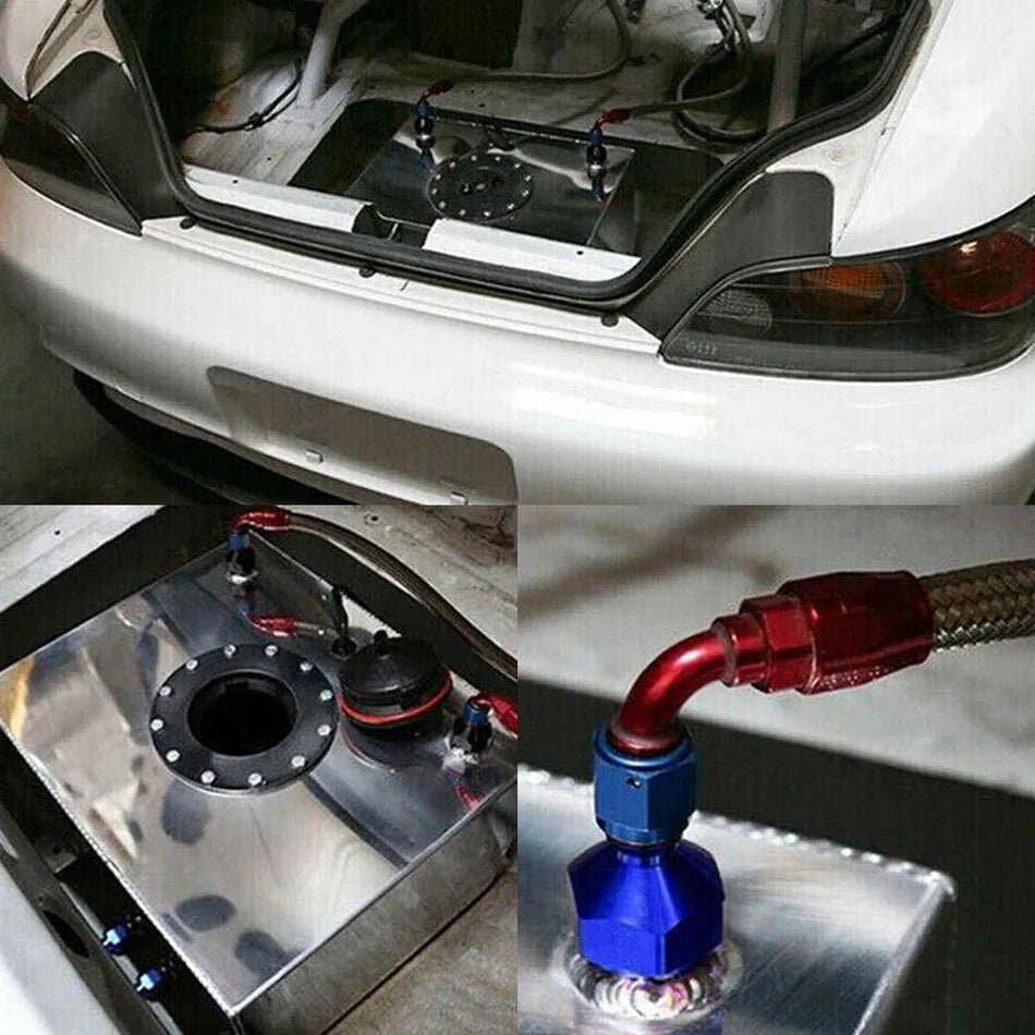 Adaptateur réducteur AN10, femelle vers mâle AN6 et AN8, raccord de tuyau en alliage d'aluminium