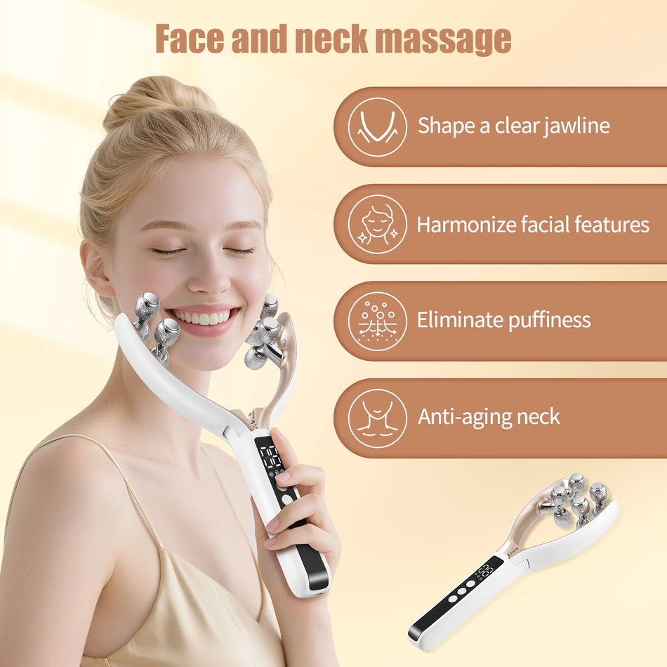 Skönhetsansiktsmassagerare V Ansiktslyft Dubbelhaka Borttagare