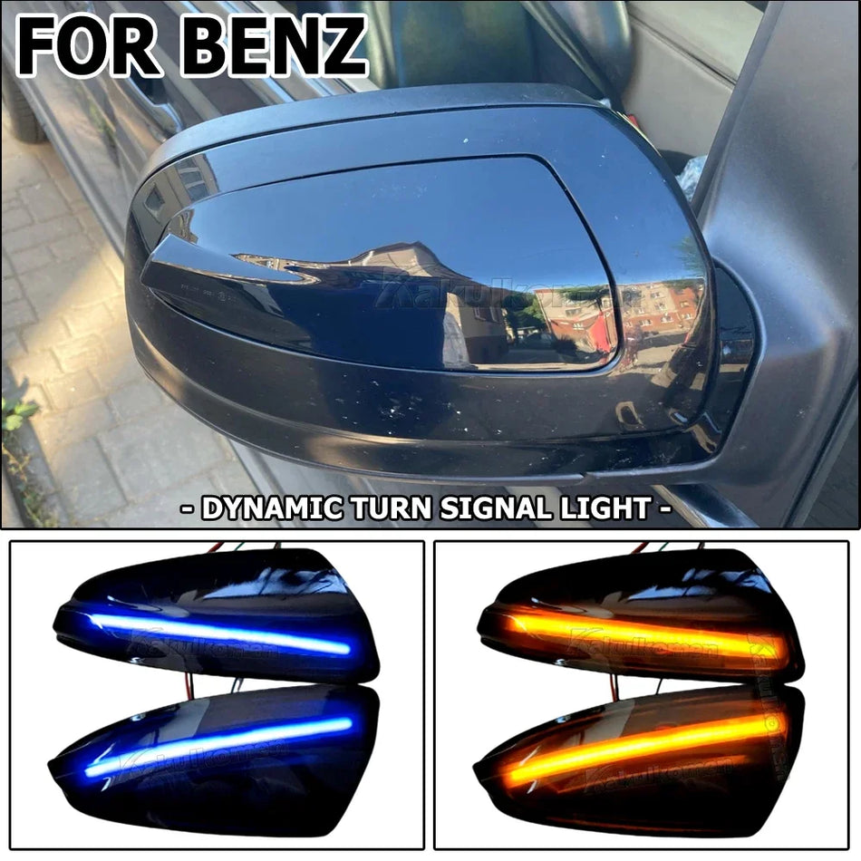 Indicator LED dinamic pentru oglinda laterală pentru Mercedes-Benz C-Class W204/S204