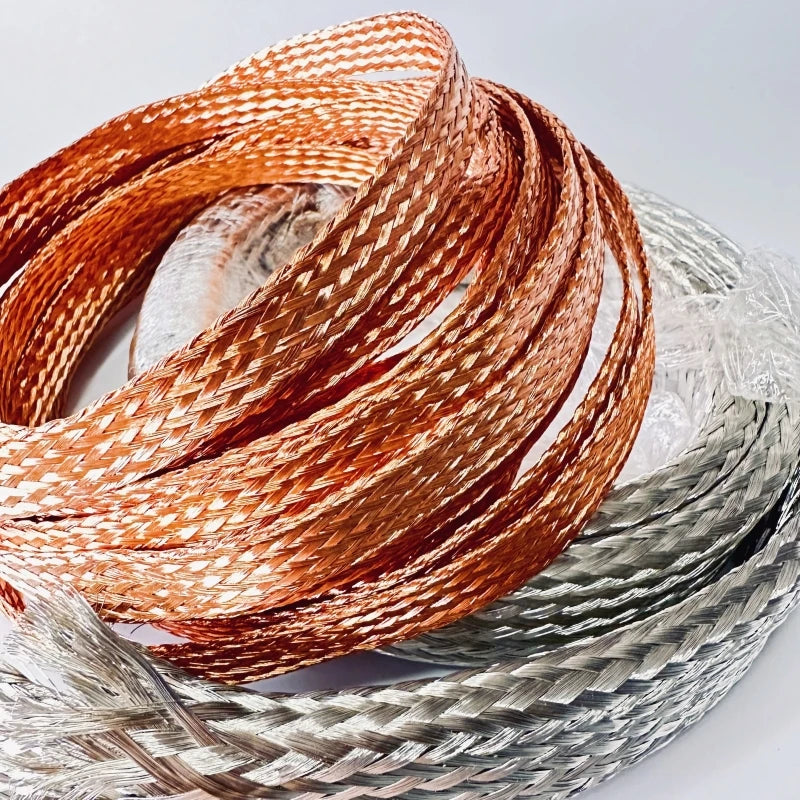 Copper Tinned Bare Ground Braid Wire – High Flexibility