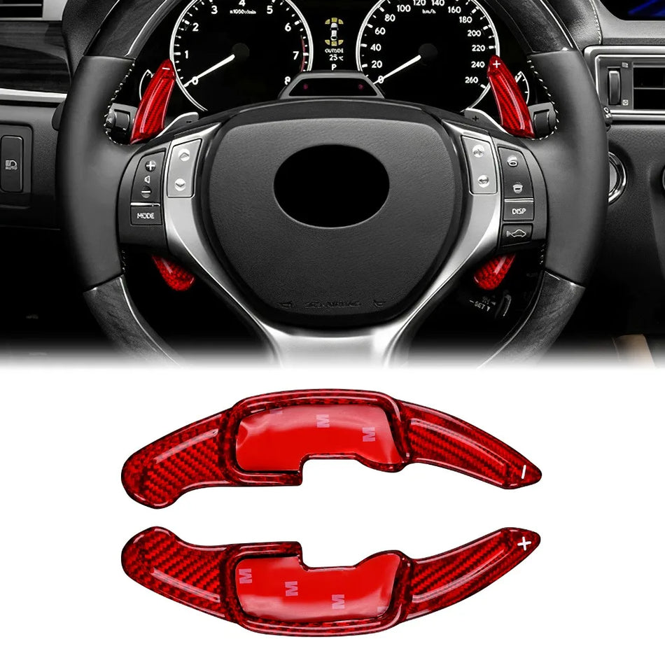 Levas de cambio de fibra de carbono para Lexus GS250 GS350 GX450 RX350
