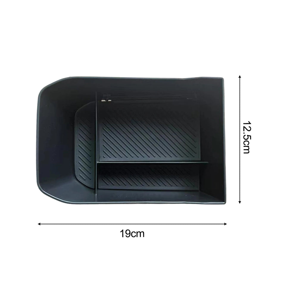 Center Console Armrest Storage Box for Kia EV3 2024 Model, Durable ABS Plastic, Easy Install